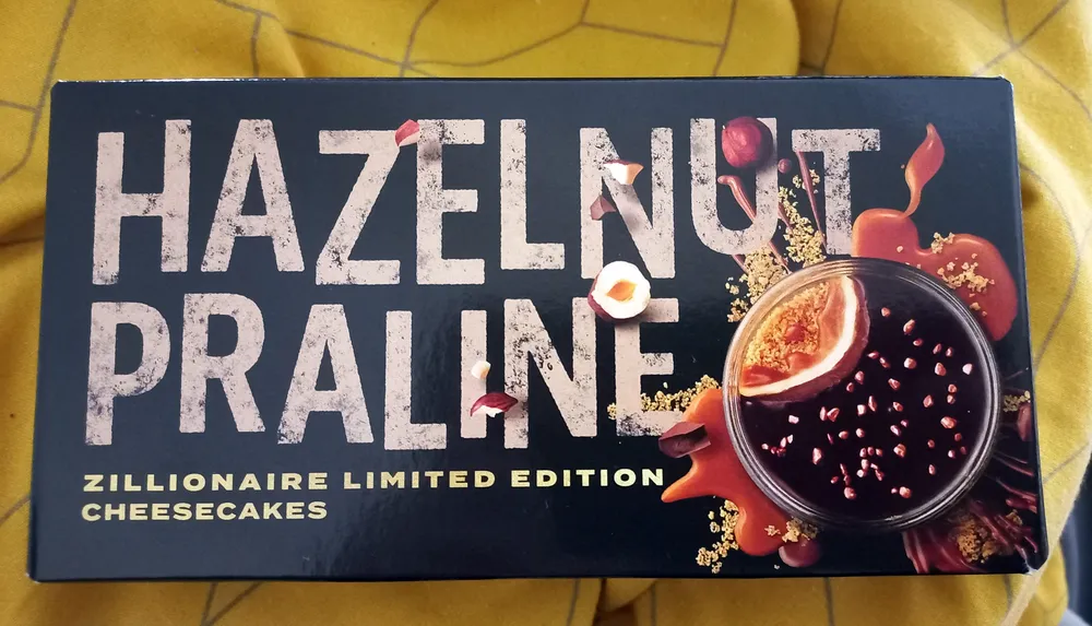 Hazelnut Praline Zillionaire Cheesecakes