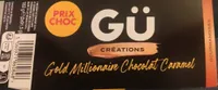 Gü gold millionnaire chocolat caramel