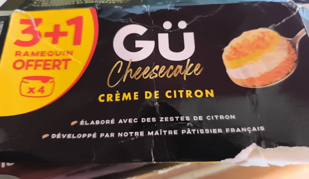 Cheesecake au citron