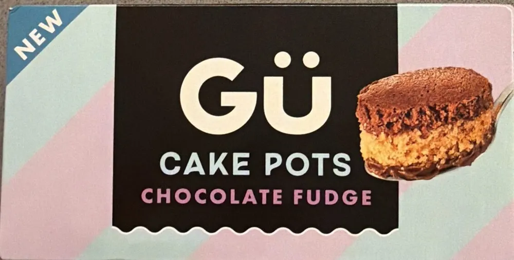 GÜ CAKE POTS CHOCOLATE FUDGE