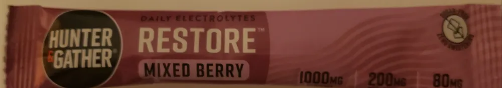 Restore Daily Electrolytes Mixed Berry