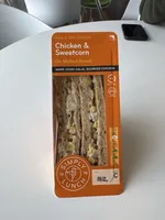 Chicken & Sweetcorn On Malted Bread