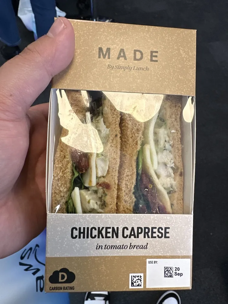 Chicken Caprese Sandwich