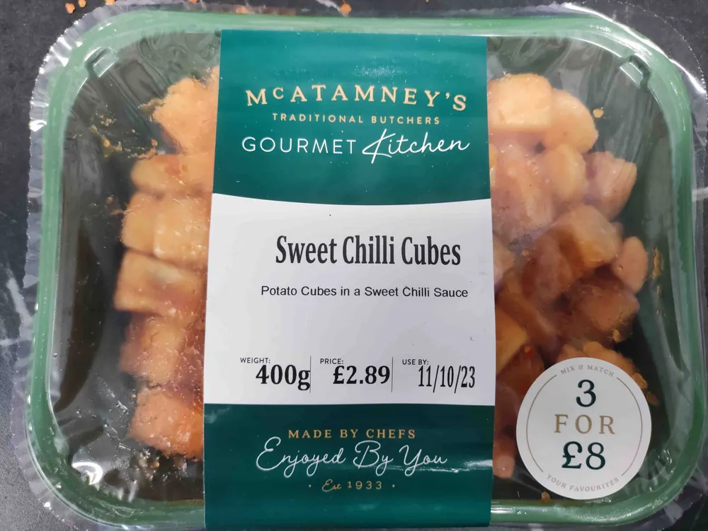 Sweet Chilli (Potato) Cubes