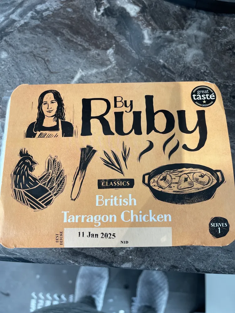 By Ruby classic’s British Tarragon Chicken