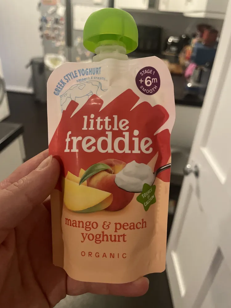 Organic Mango & Peach Yoghurt