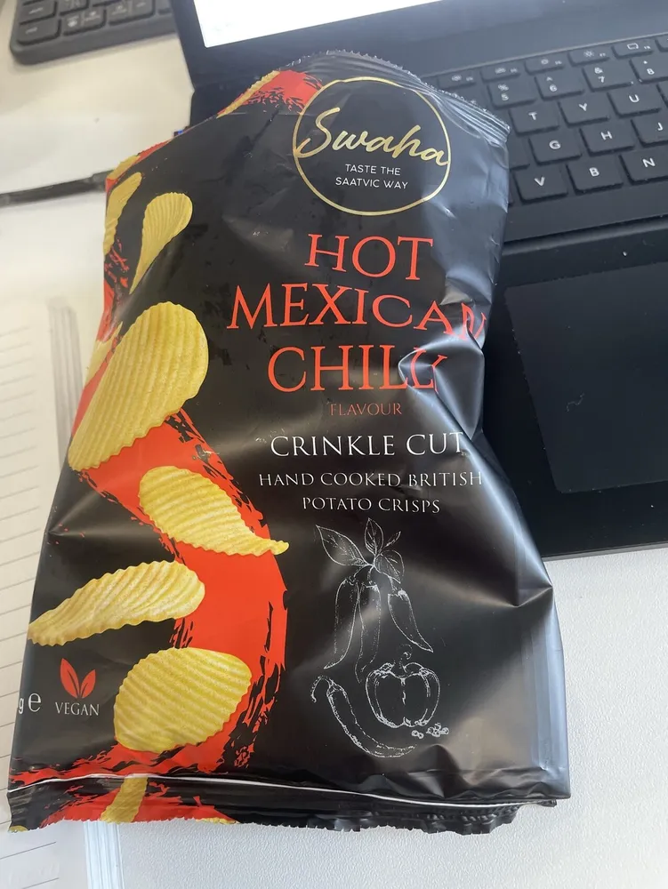 Hot Mexican Chilli Crinkle Cut Chips