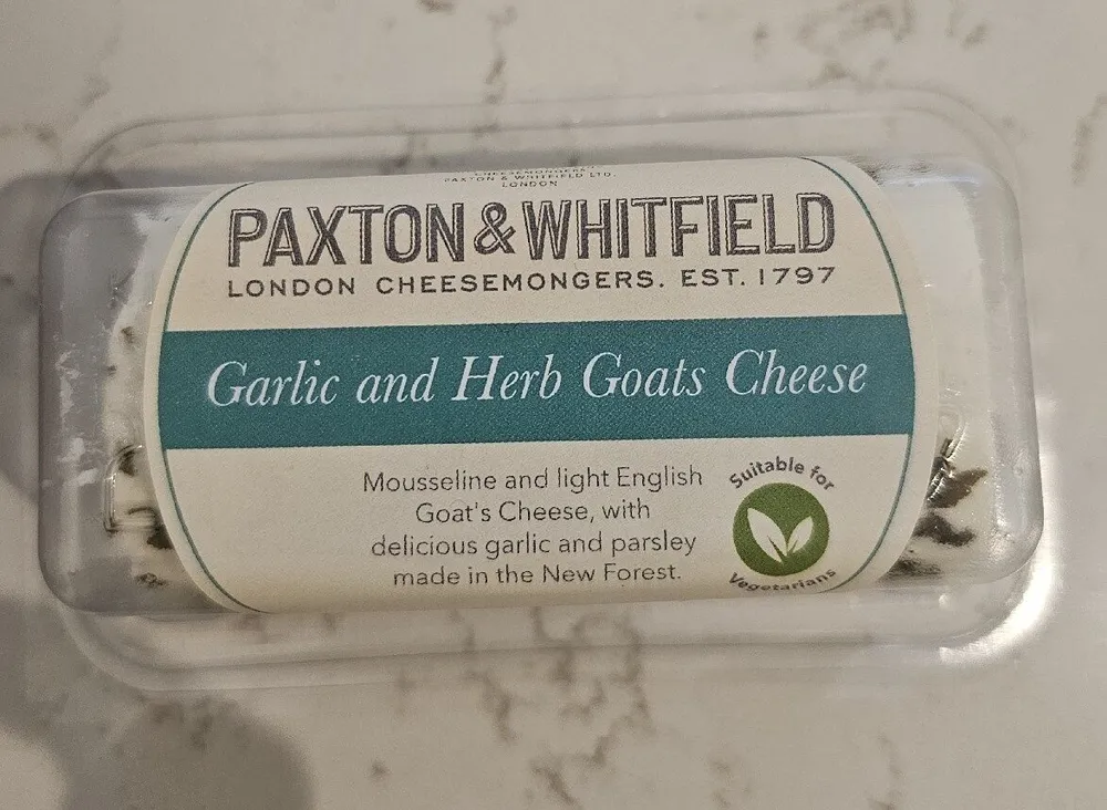 Garlic and Herb Goats Cheese