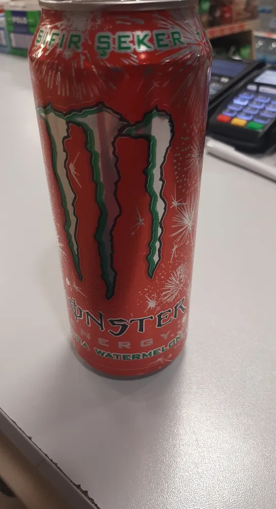 Monster ultra watermelon flavor energy drink
