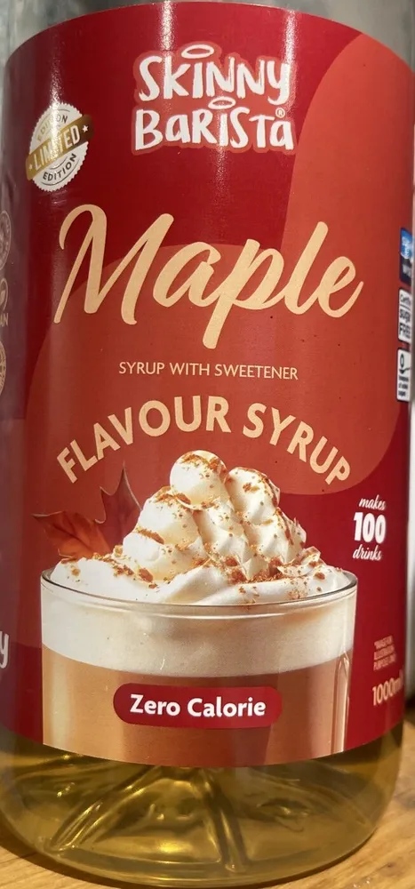 Maple Flavour Syrup