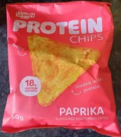 Paprika Flavoured Protein Chips