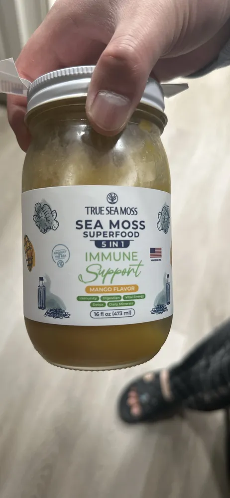 Sea Moss Superfood 5 in 1 Immune Support Mango Flavor