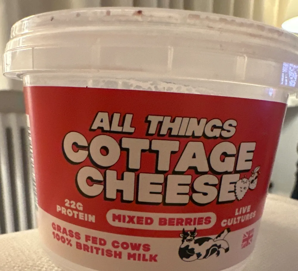 Cottage Cheese Mixed Berries