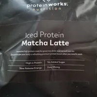 Iced Protein Matcha Latte