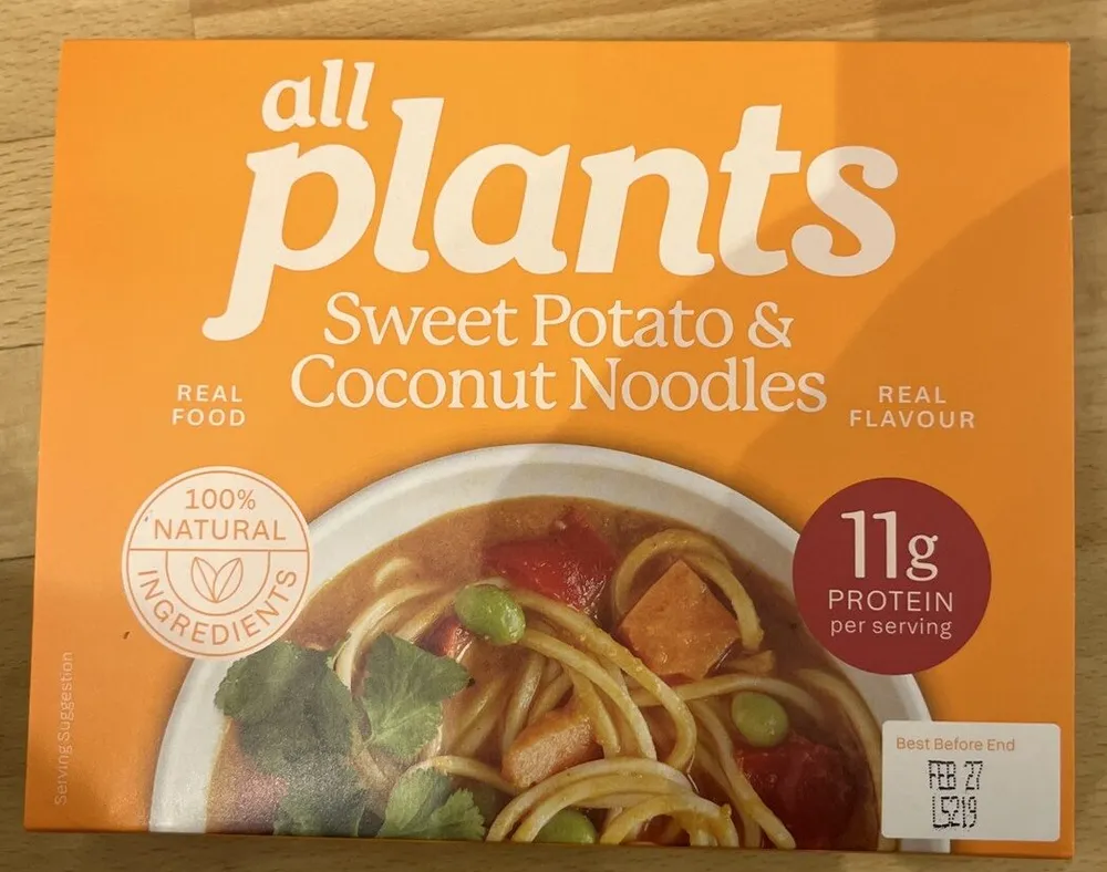 Sweet Potato & Coconut Noodles