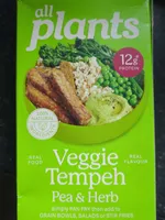 Veggie Tempeh Pea & Herb
