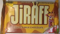 Jiraff White & Milk Chocolate / Siocled Llaeth & Gwyn