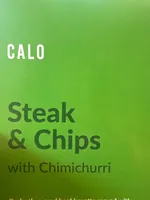 Steak & Chips with Chimichurri