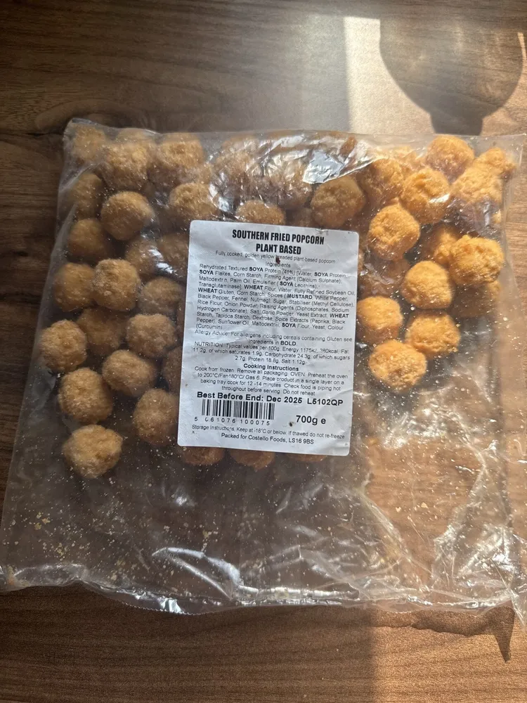 Southern Fried Popcorn Plant Based