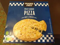 Fully loaded pizza, mac & cheese