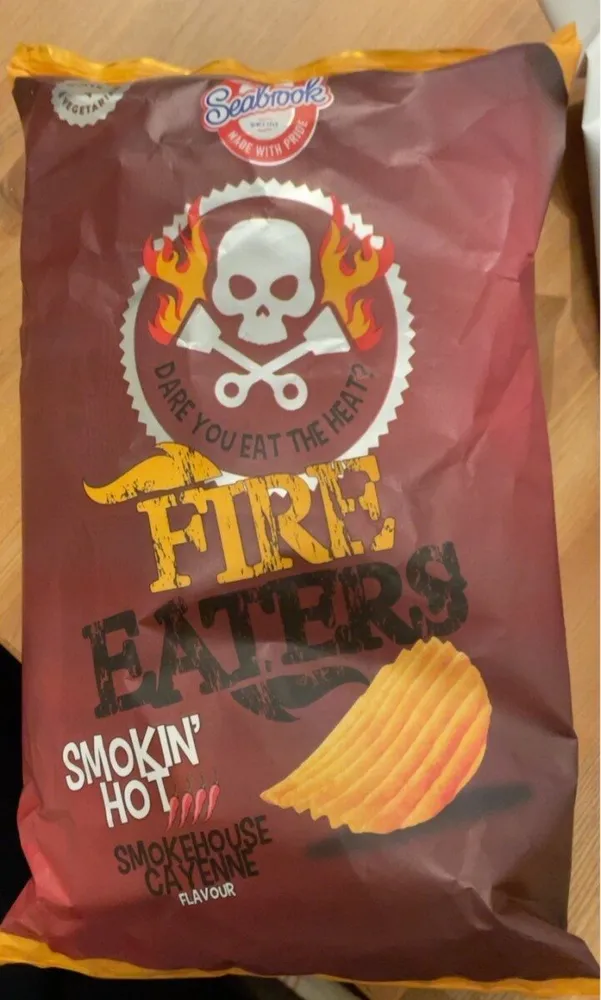 Fire eaters smoking hot smokehoise cayenne crisps