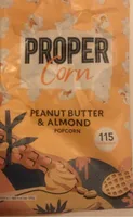 Proper corn peanut butter&almond  popcorn