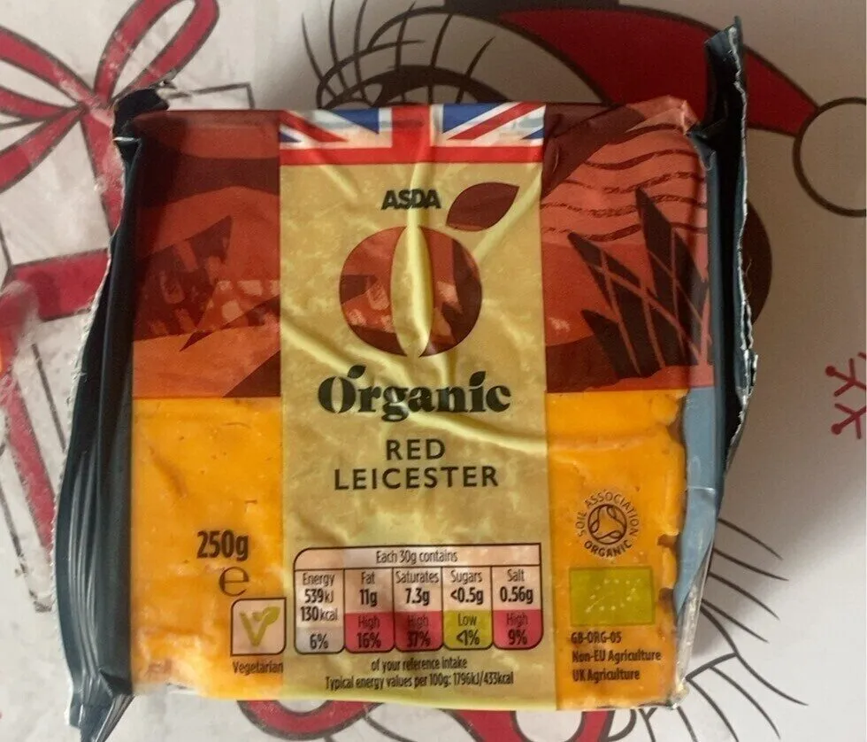 Organic Red Leicster Cheese