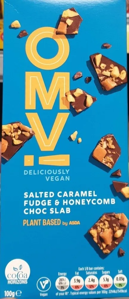 Salted caramel vegan chocolate