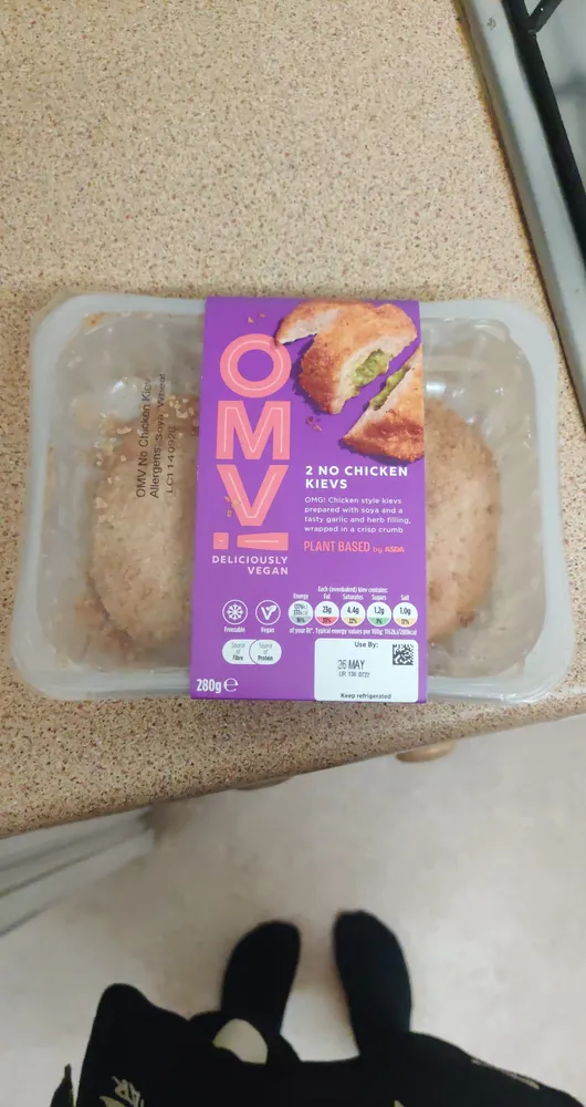 OMV! No chicken Kievs