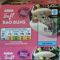 Asda soft bao buns
