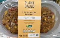 spiced bean burgers