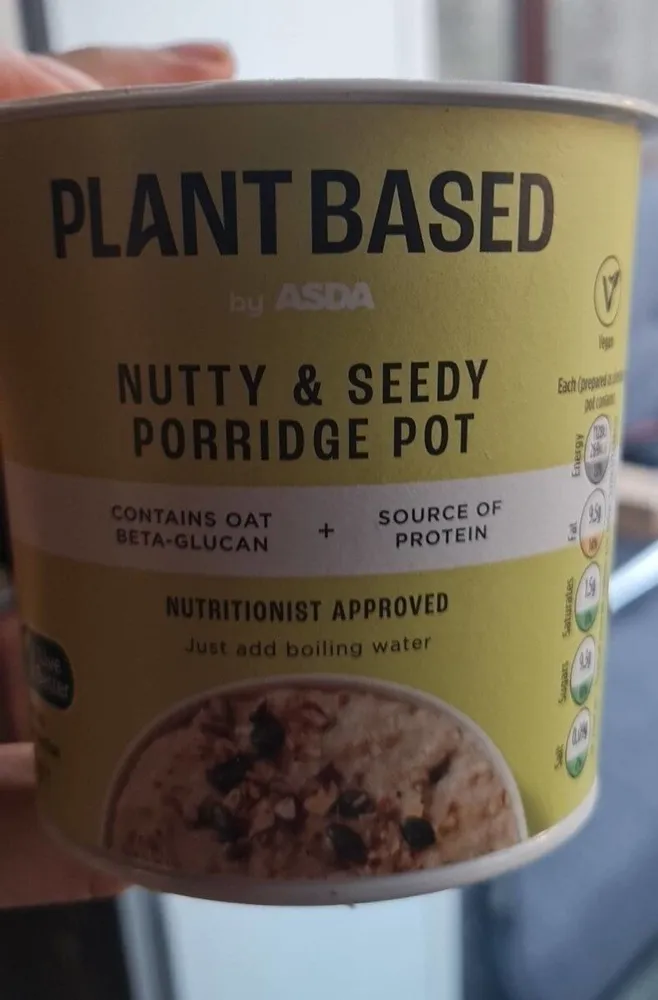 Plant Based Nutty & Seedy Porridge Pot