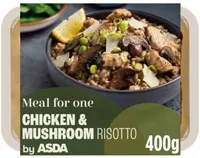 Chicken and mushroom risotto