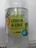 Sparkling lemon and lime flavored water