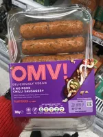6 no pork chilli sausages