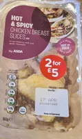 Asda Hot & Spicy Chicken Breast Slices