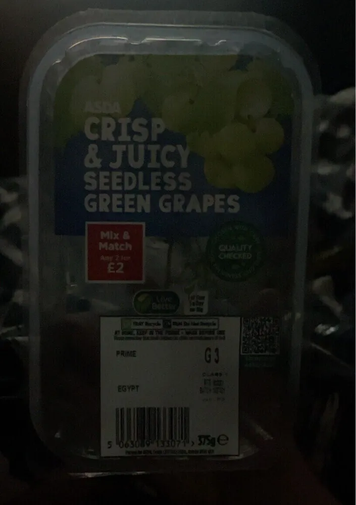 Seedless grapes