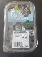 Sweet and Crisp Seedless Grapes