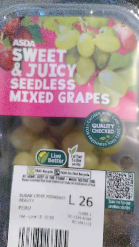Sweet & Jucy seedless mixed grapes