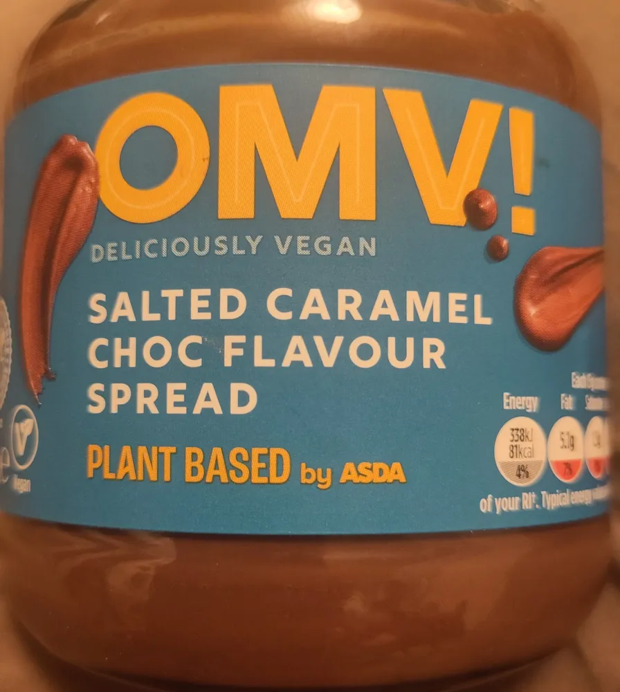 Deliciously Vegan Salted Caramel Choc Flavour Spread