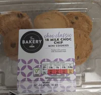 Milk Choc Chip Mini Cookies