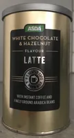 White Chocolate & Hazelnut Flavour Latte