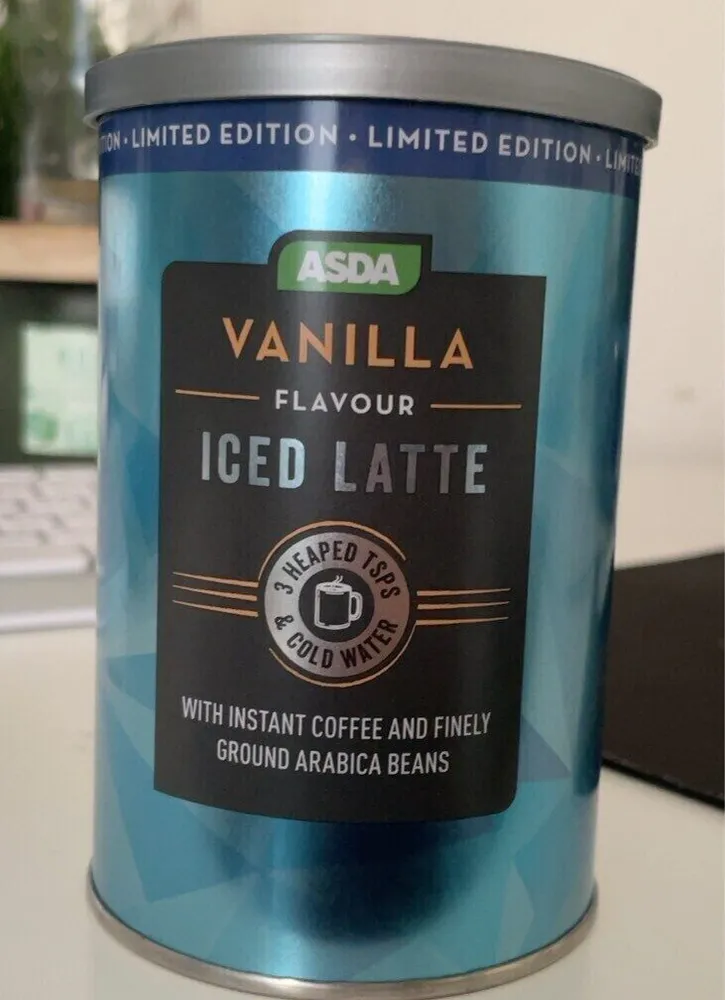 Asda Vanilla Iced Latte