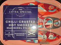 Chilli Crusted Hot Smoked Mackerel Fillets