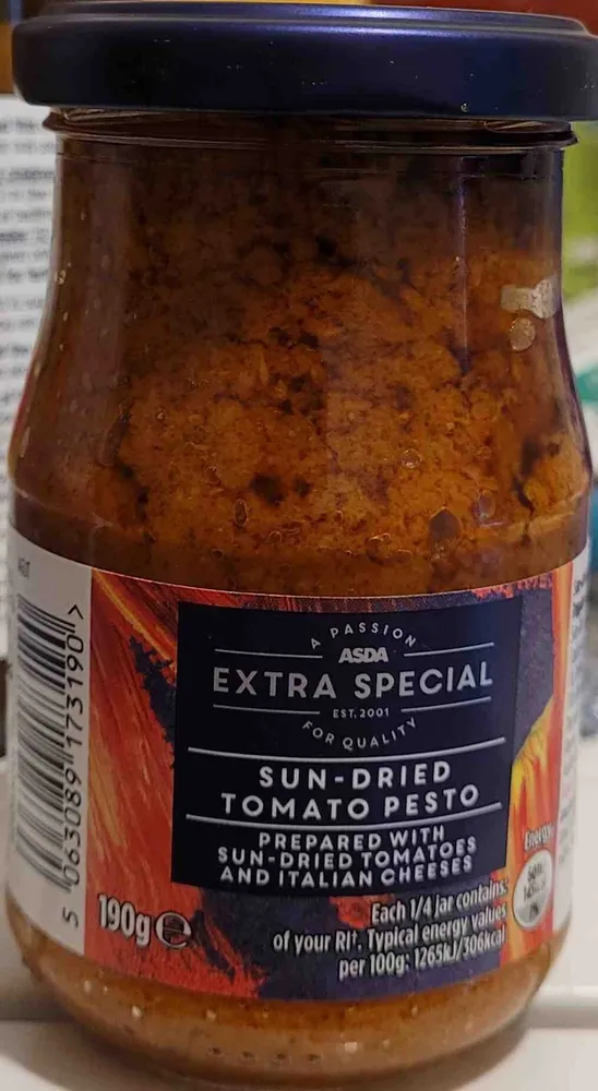 Sun-dried tomato pesto