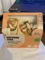 Southern Fried Chicken Triple On A Wheat Wrap