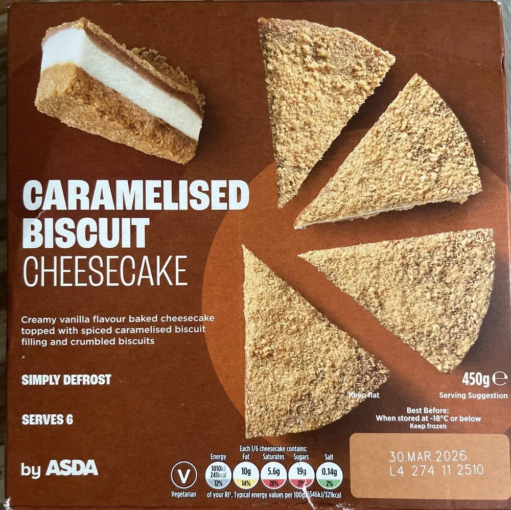 Caramelised Biscuit Cheesecake