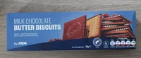 Milk Chocolate Butter Biscuits