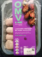 6 Butcher Inspired No Pork Sausages