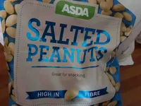 SALTED PEANUTS Deliciously crunchy, perfect for sn